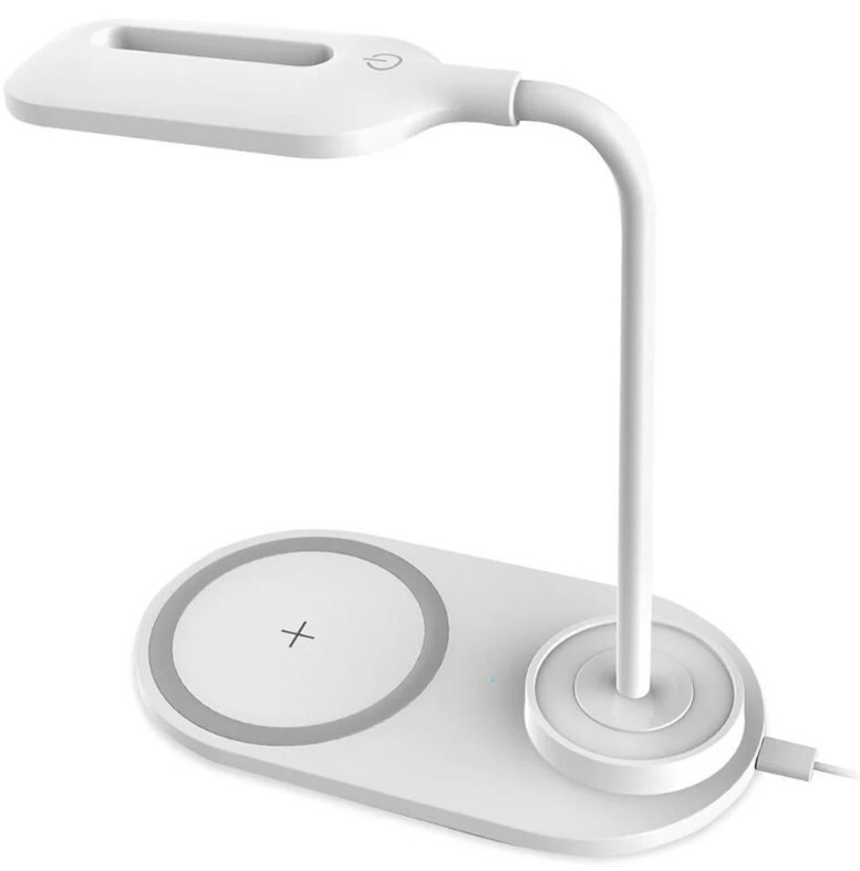 Platinet Desk Lamp Wirless Charger 5W White