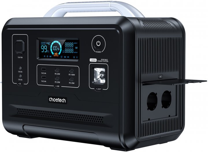 CHOETECH 1200Wh Bidirectional charging Power Station