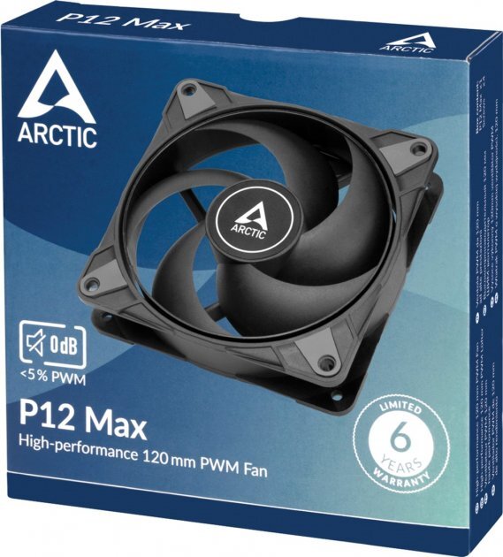 Arctic P12 Max Black