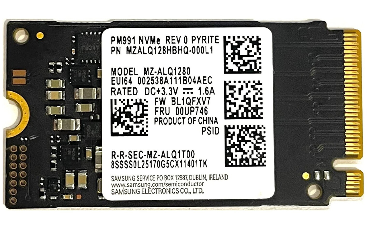 Samsung PM991 / M.2 NVMe 128GB / MZALQ128HBHQ