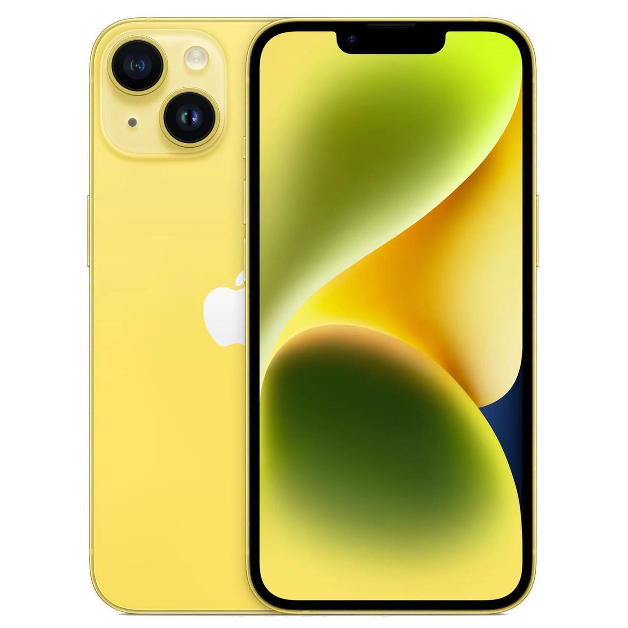 Apple iPhone 14 / 6.1 Super Retina XDR OLED / A15 Bionic / 6GB / 128GB / 3279mAh Yellow
