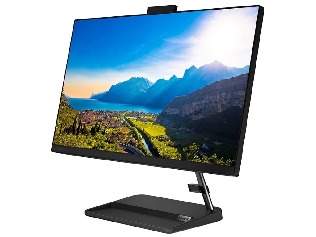 Lenovo IdeaCentre 3 24ALC6 / 23.8 FullHD IPS / Ryzen 3 7330U / 8GB DDR4 / 256GB NVMe / No OS Black