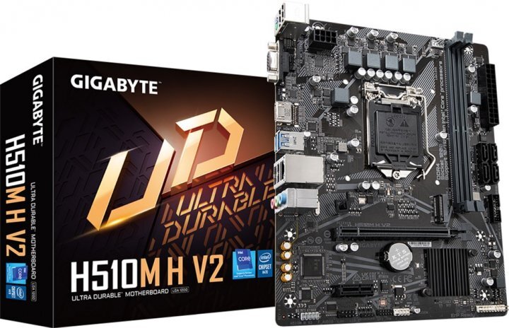 GIGABYTE H510M H V2 / mATX LGA1200 DDR4 3200