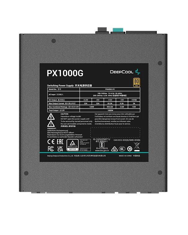 Deepcool PX1000G / 1000W Black