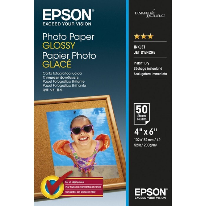 Epson Glossy Photo Paper / 4R 200g x50