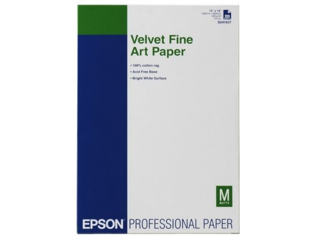 Epson Velvet FineArt Paper A3+