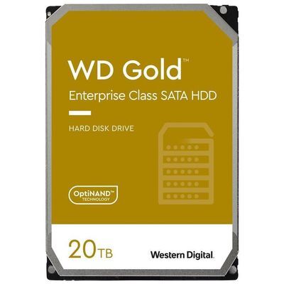 WesternDigital GOLD WD202KRYZ / 20TB 3.5 HDD