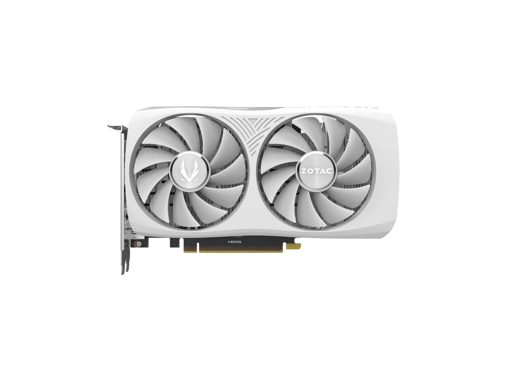 ZOTAC GeForce RTX 4060 Twin Edge OC White Edition 8GB GDDR6 128bit / ZT-D40600Q-10M