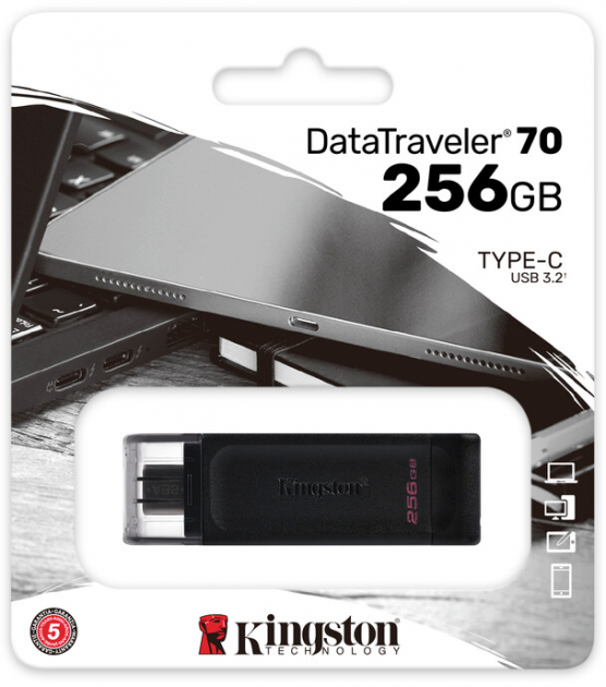 Kingston DataTravaler 70 256GB USB Type-C / DT70/256GB /