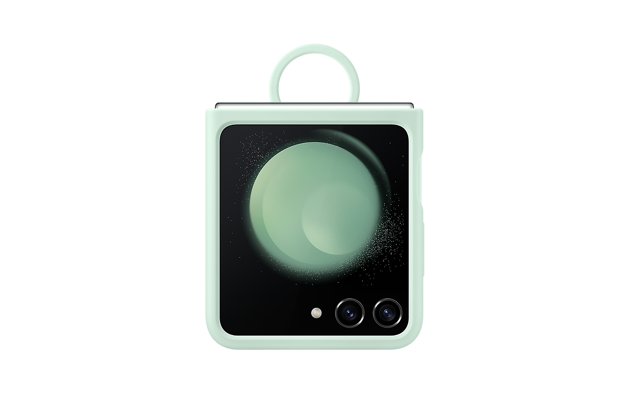 Samsung Original Silicone Case with Ring Flip 5