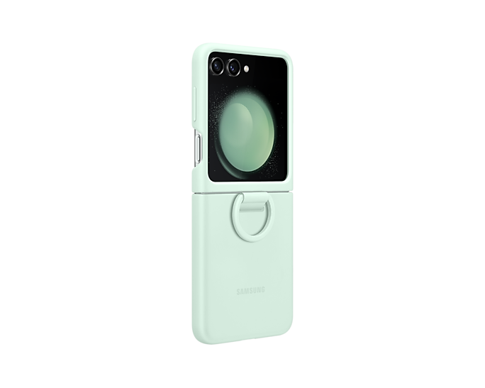 Samsung Original Silicone Case with Ring Flip 5