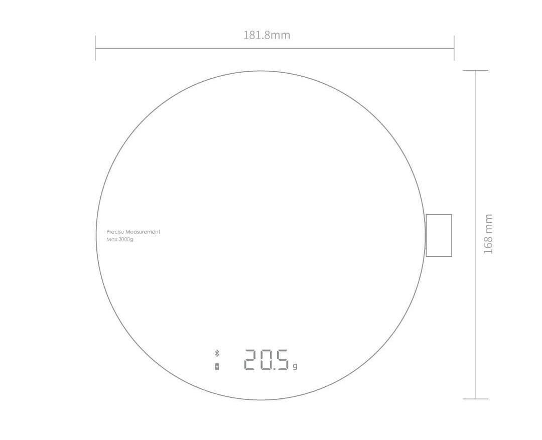 Xiaomi HOTO Smart Kitchen Scale / QWCFC001
