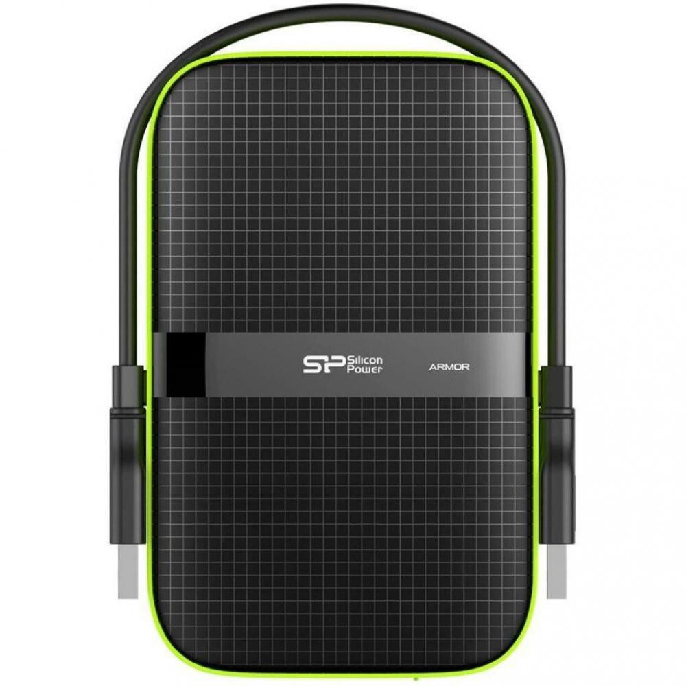 Silicon Power Armor A60 / 4.0TB / SP040TBPHDA60S3A Green