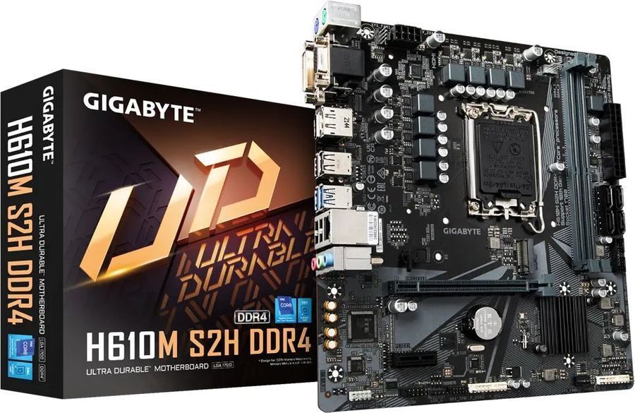 GIGABYTE H610M S2H / mATX LGA1700 DDR5 5600