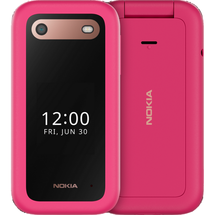 Nokia 2660 Flip 4G / 2.8 TFT / 48MB / 128MB / 1450mAh Pink