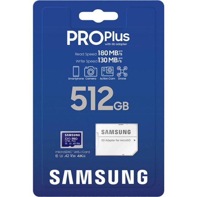 Samsung PRO Plus 512GB MicroSD / MB-MD512SA