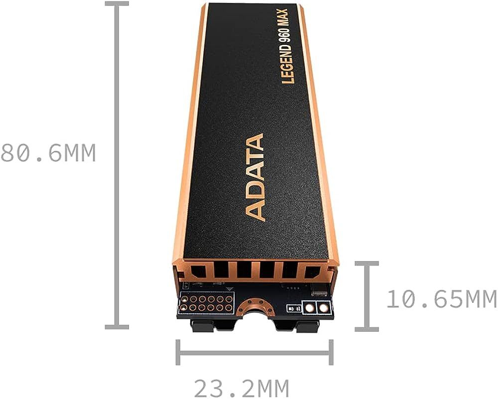 ADATA LEGEND 960 MAX / 4.0TB M.2 NVMe