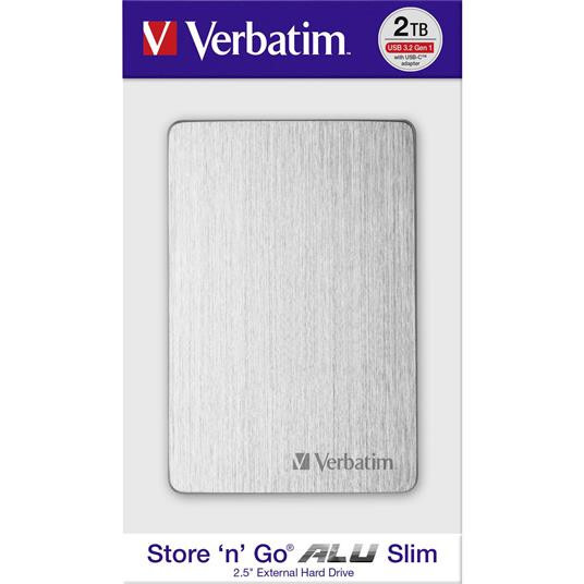 Verbatim Store 'n' Go ALU Slim 2.0TB / 53666