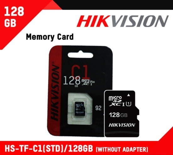 HIKVISION HS-TF-C1/128G / 128GB MicroSD Hikstorage
