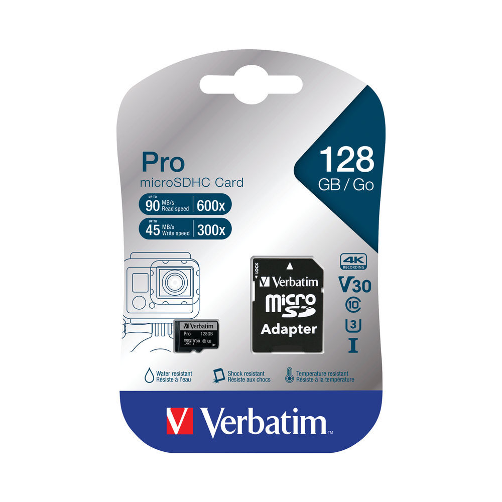 Verbatim 47044 / Verbatim Pro U3 microSDXC 128GB