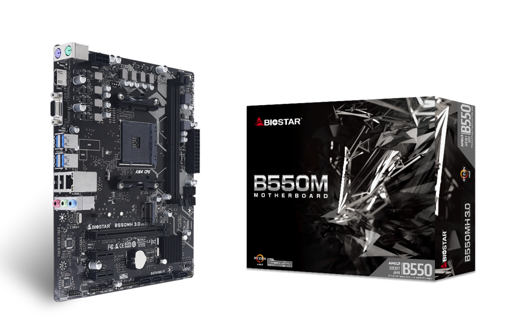 Biostar B550MH 3.0 / mATX AM4 DDR4 4933+