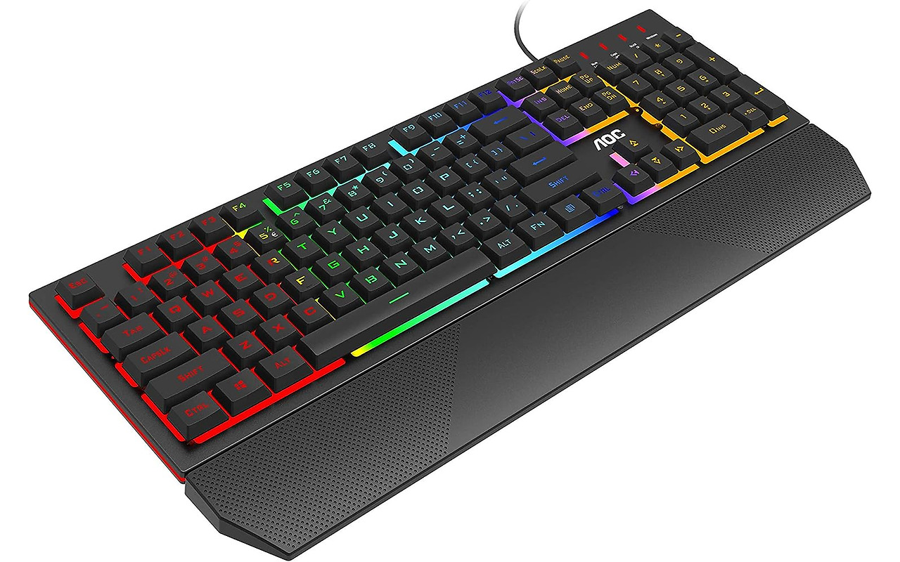 AOC GK200 / RGB Membrane Gaming Keyboard