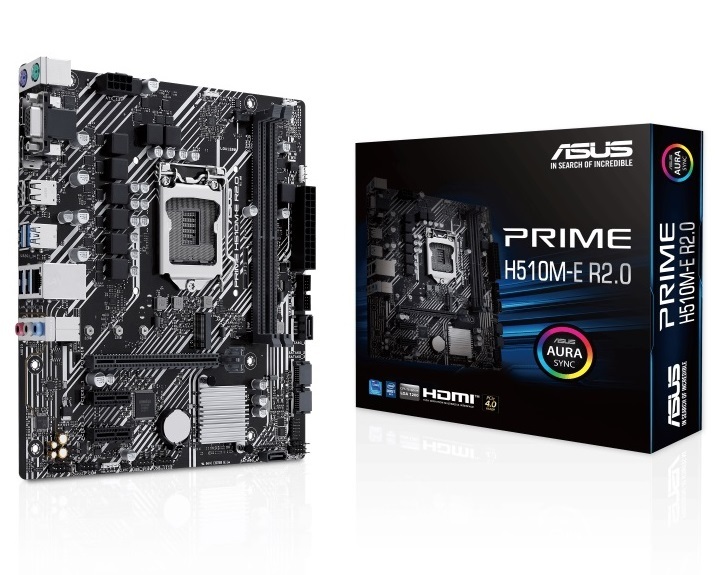 ASUS PRIME H510M-E R2.0 / mATX LGA1200 DDR4 3200