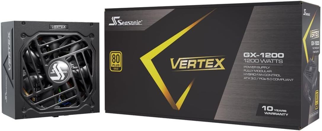 Seasonic Vertex GX-1200 80+ Gold ATX 3.0 1200W