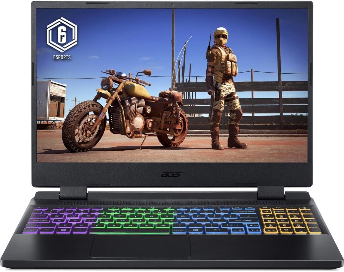 Acer Nitro AN515-58-79C6 / 15.6 FullHD 144Hz / Core i7-12650H / 16GB DDR4 / 1.0TB NVMe / GeForce RTX 4050 6GB GDDR6 / No OS