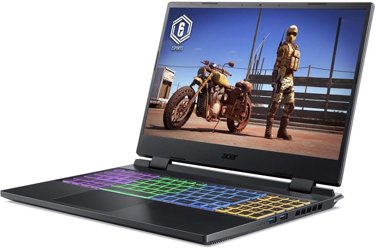 Acer Nitro AN515-58-53D6 / 15.6 FullHD IPS 144Hz / Core i5-12450H / 16GB DDR4 / 512GB NVMe / GeForce RTX 4060 8GB GDDR6 / Killer 1650i / No OS