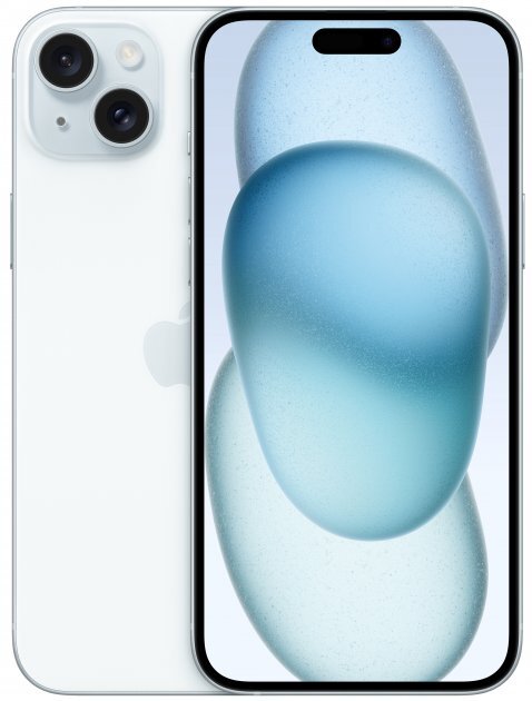 Apple iPhone 15 Plus / 6.7 Super Retina XDR OLED / A16 Bionic / 6GB / 256GB / 4383mAh Blue