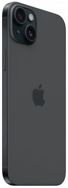 Apple iPhone 15 Plus / 6.7 Super Retina XDR OLED / A16 Bionic / 6GB / 256GB / 4383mAh Black