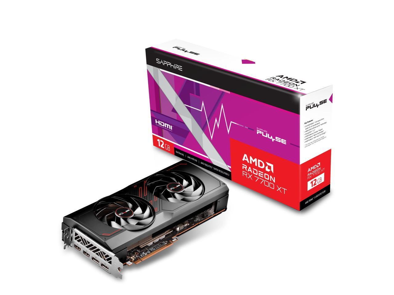 Sapphire PULSE Radeon RX 7700 XT 12GB GDDR6 192Bit / 11335-04-20G