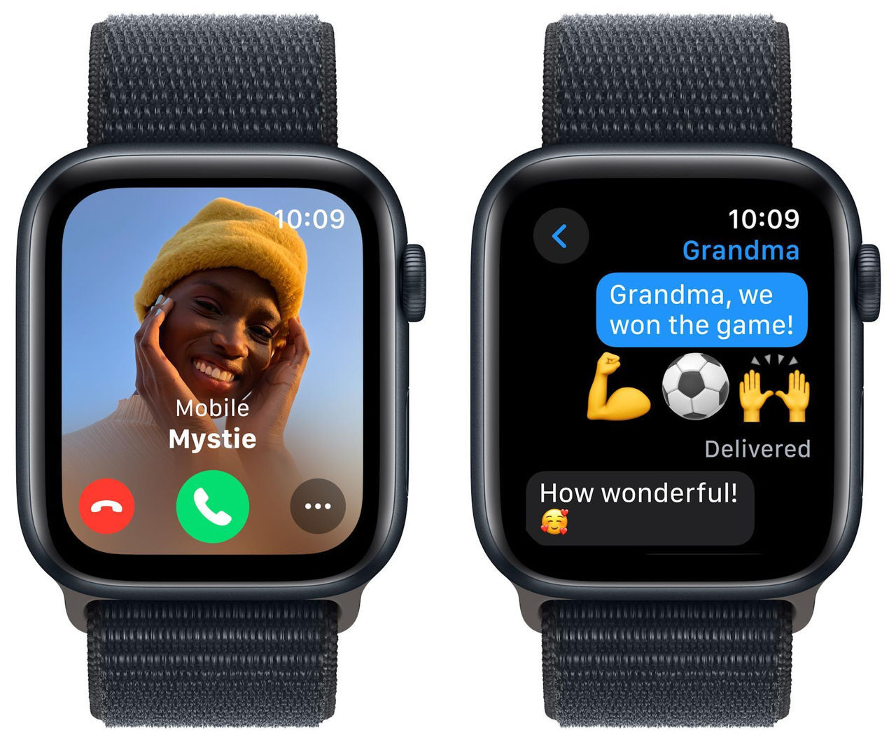 Apple Watch SE 2 44mm / Sport Band Midnight Black