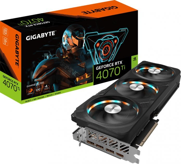 GIGABYTE GeForce RTX 4070 Ti 12GB GDDR6X Gaming OC 128Bit / GV-N407TGAMING OCV2-12GD