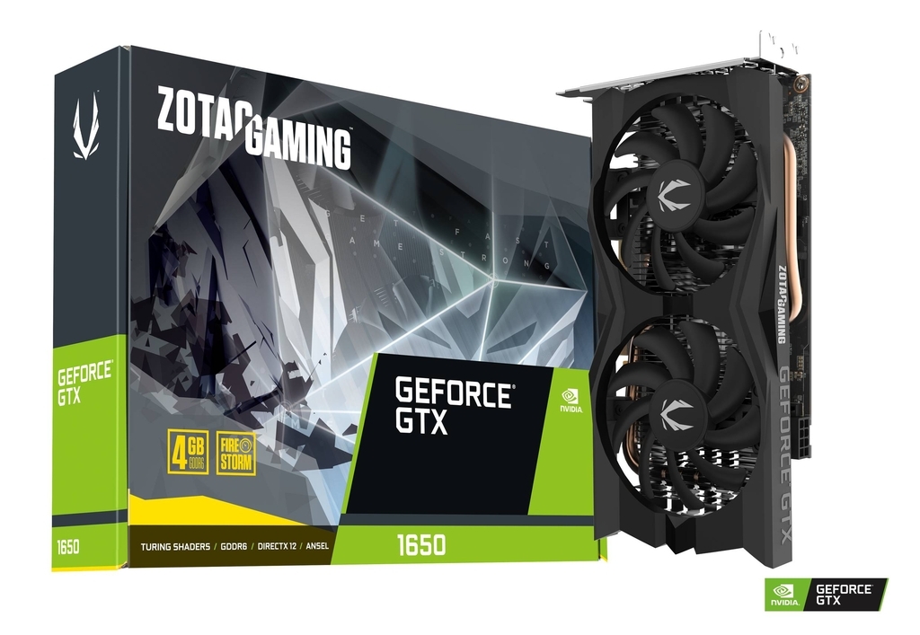 ZOTAC GeForce GTX 1650 D6 4GB GDDR6 128bit / ZT-T16520S-10M