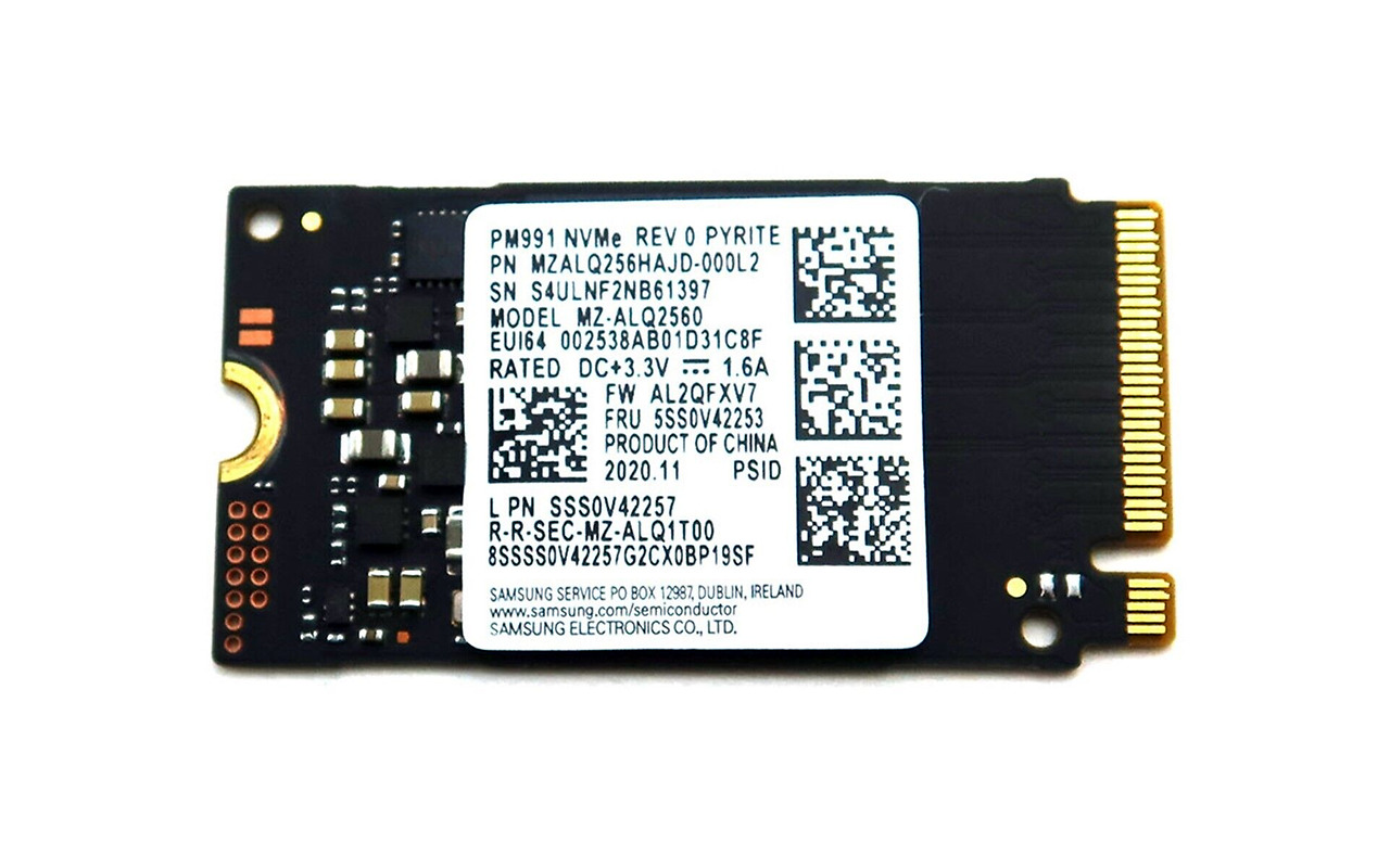 Samsung PM991 256GB M.2 NVMe / MZALQ256HAJD-000L2