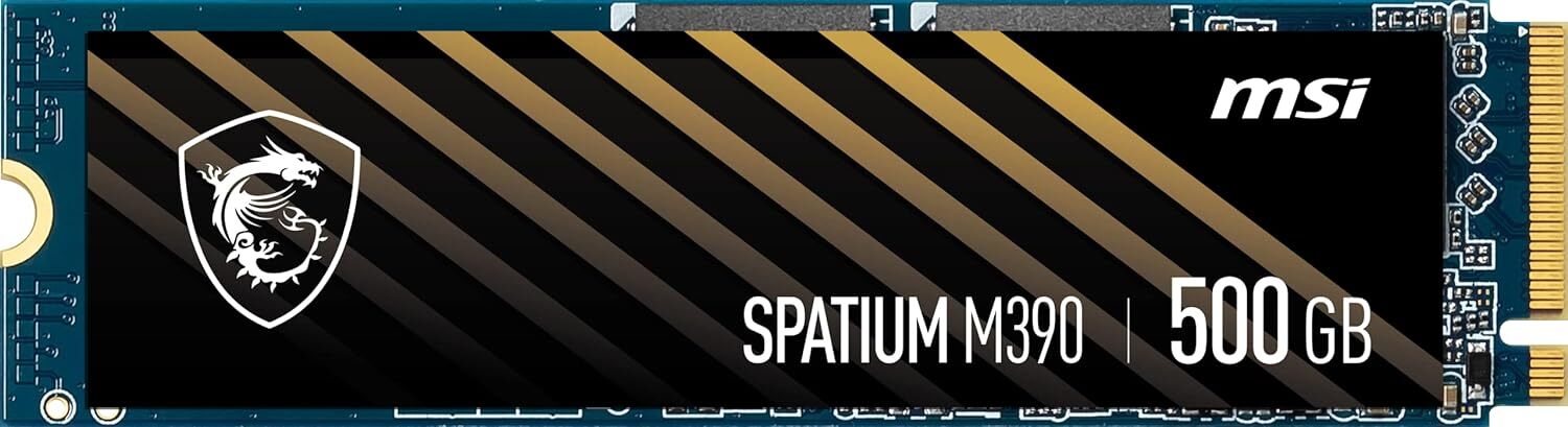MSI Spatium M390 / 500GB M.2 NVMe