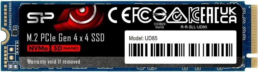 Silicon Power UD85 250GB M.2 NVMe / SP250GBP44UD8505