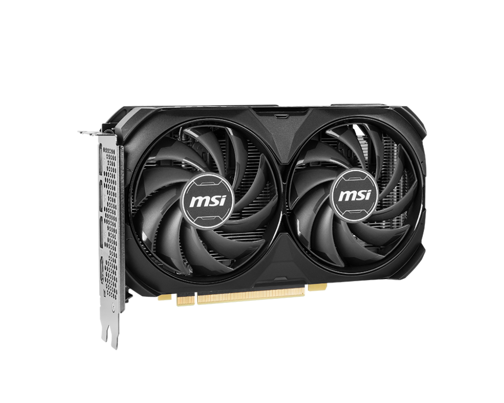 MSI GeForce RTX 4060 Ti VENTUS 2X BLACK 8G OC / 8GB GDDR6 128Bit