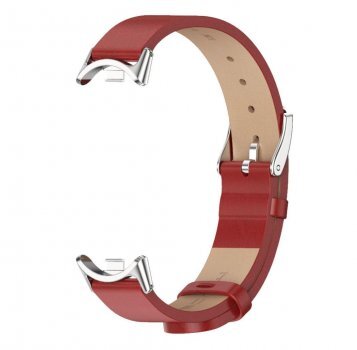 Xiaomi Strap Leather Smart Band 8 Red