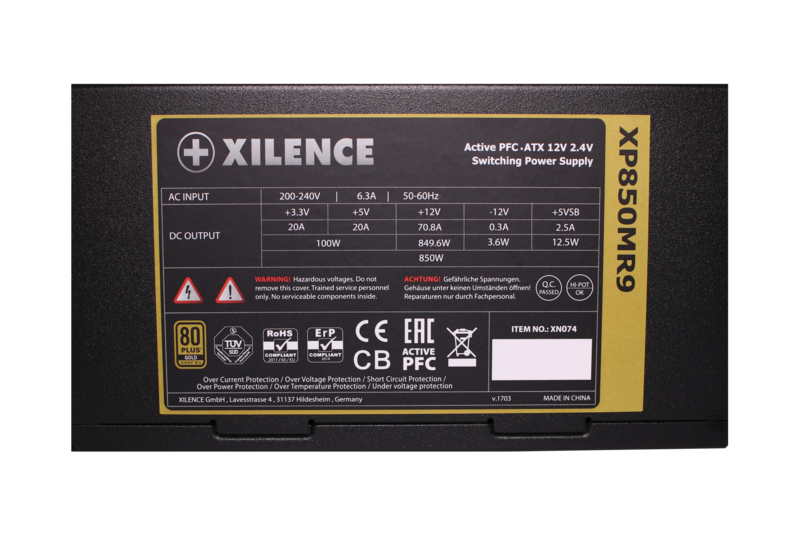 Xilence XP850MR9.2 / 850W Performance X ATX 3.0