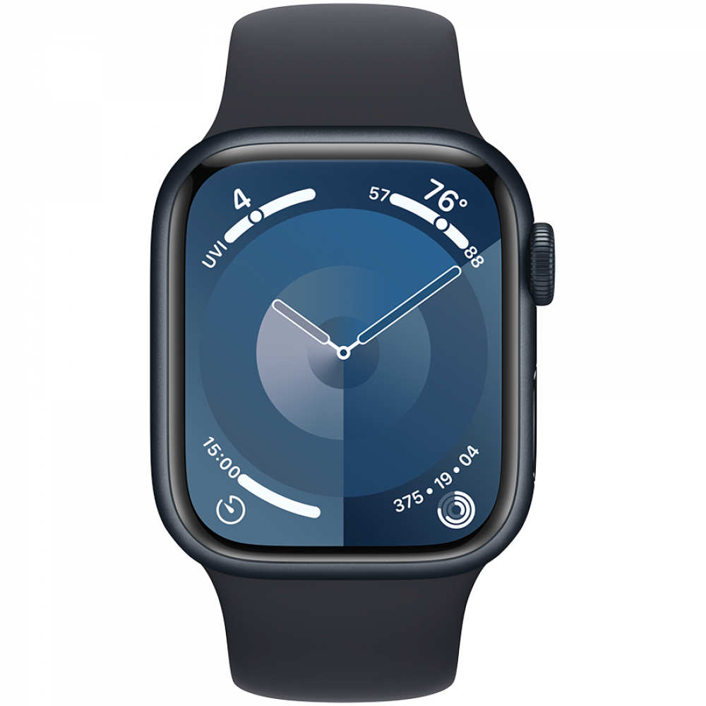Apple Watch Series 9 GPS 41mm Sport Band Black