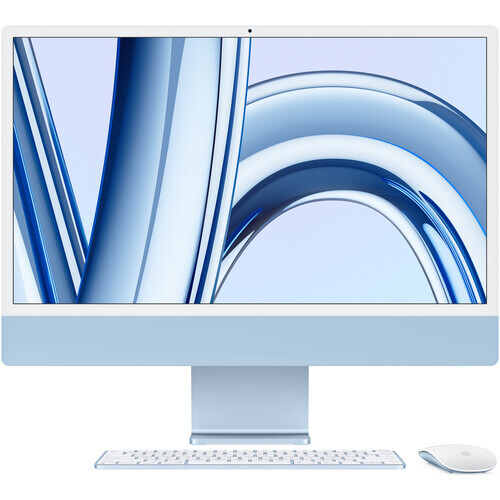 Apple iMac / 24 Retina 4.5K / M3 8-core CPU 8-core GPU / 8Gb RAM / 256Gb SSD / Sonoma Blue