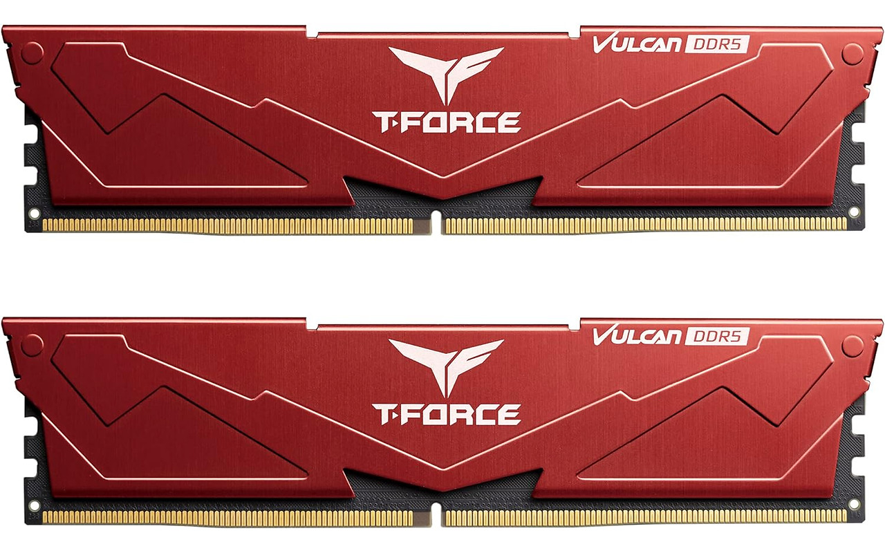 Team T-Force Vulcan Red 2x 16GB DDR5 5600 / FLRD532G5600HC36BDC01