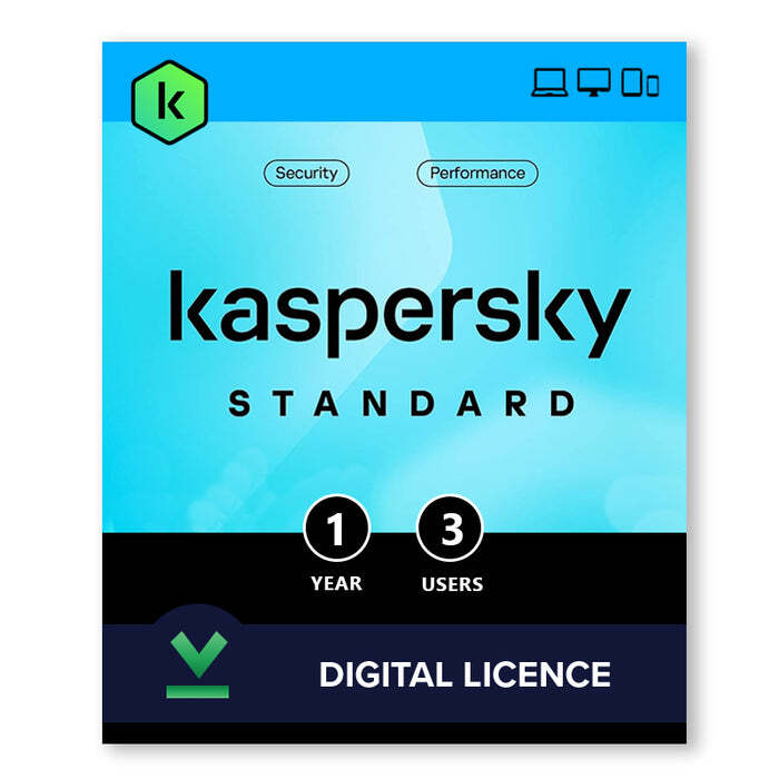 Kaspersky Standard 3-Device 1 year Base