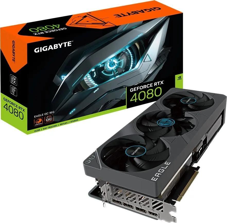 GIGABYTE GeForce RTX 4080 Eagle OC 16GB GDDR6X 256bit / GV-N4080EAGLE OC-16GD