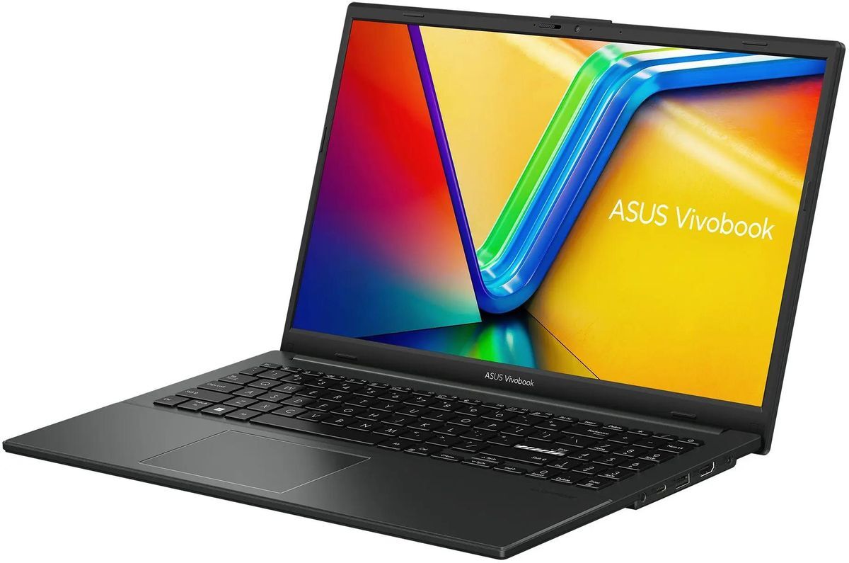 ASUS Vivobook Go 15 E1504FA / 15.6 FullHD / Ryzen 5 7520U / 16Gb LPDDR5 / 512Gb SSD / AMD Radeon / No OS Black