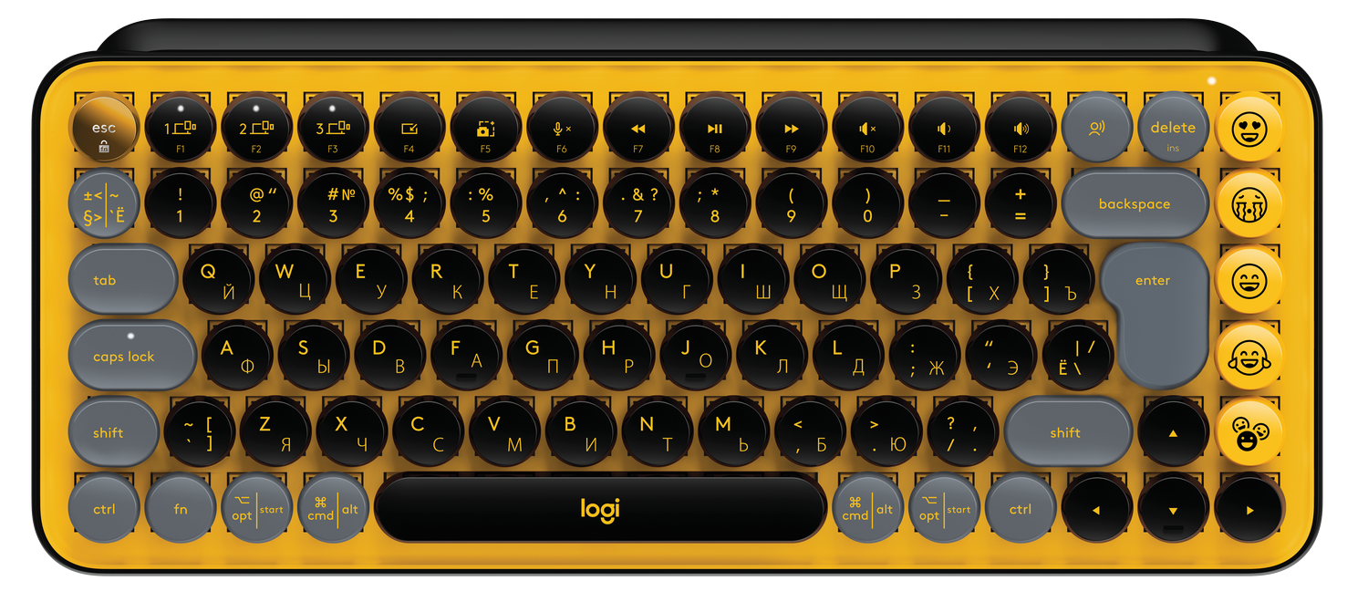Logitech POP Keys / Mechanical English Yellow