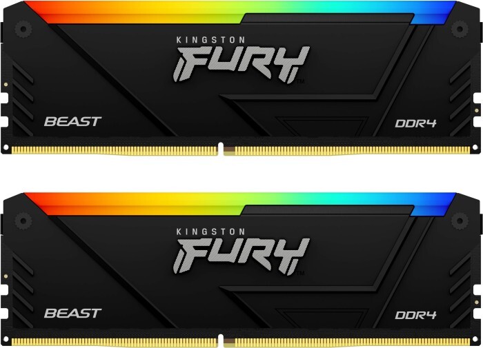 Kingston FURY Beast 2x 16GB DDR4 2666 RGB / KF426C16BB2AK2/32